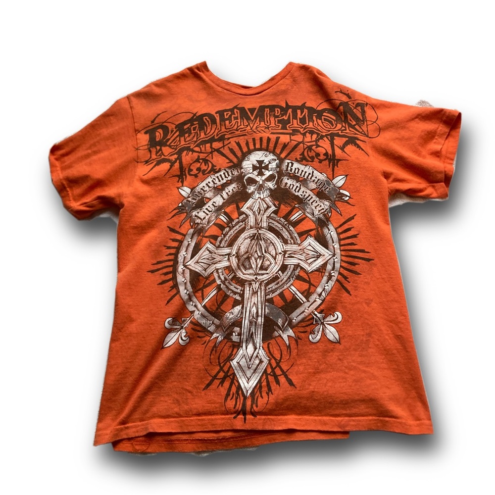 orange chemistry shirt